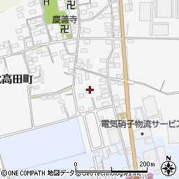 滋賀県長浜市湖北高田町208-6周辺の地図