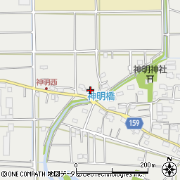 岐阜県本巣市下真桑1397周辺の地図