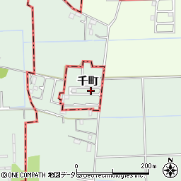 千葉県茂原市千町2032-24周辺の地図