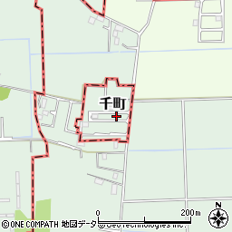 千葉県茂原市千町2032周辺の地図