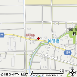 岐阜県本巣市下真桑1350周辺の地図