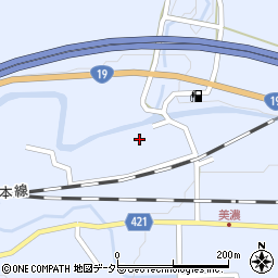 長谷川鉄工所武並工場周辺の地図