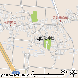 鳥取県米子市淀江町佐陀160周辺の地図