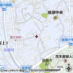 神奈川県綾瀬市深谷上6丁目5-25周辺の地図