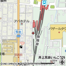 京都丹後鉄道・ウイラートレィンズ株式会社西舞鶴運転所周辺の地図