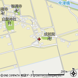 滋賀県長浜市湖北町今西485周辺の地図