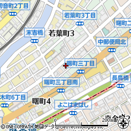 横浜ウィークリーマンション周辺の地図
