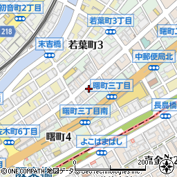 神奈川県横浜市中区伊勢佐木町5丁目周辺の地図
