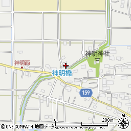 岐阜県本巣市下真桑1399周辺の地図