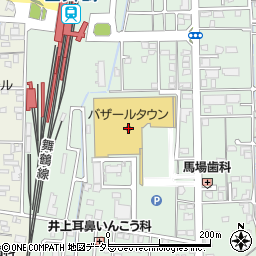 さとうバザールタウン舞鶴周辺の地図