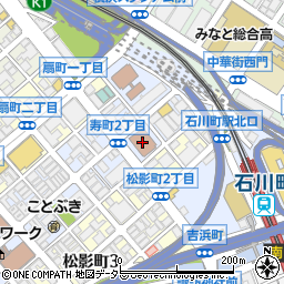 神奈川県庁労働委員会　事務局・審査調整課・審査調整グループ周辺の地図