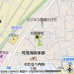 太郎神社周辺の地図