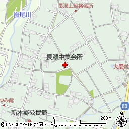長瀬中集会所周辺の地図