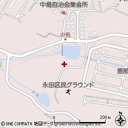 岐阜県恵那市長島町永田周辺の地図