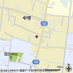 千葉県長生郡白子町中里677周辺の地図