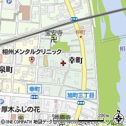 久松理容店周辺の地図