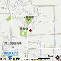 岐阜県本巣市下真桑512周辺の地図