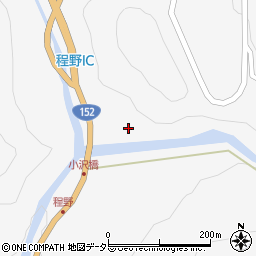 小沢周辺の地図
