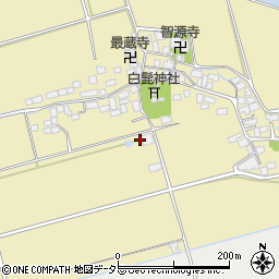 滋賀県長浜市湖北町今西1990周辺の地図