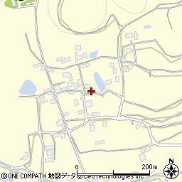 鳥取県倉吉市大谷周辺の地図