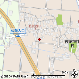 鳥取県米子市淀江町佐陀115周辺の地図