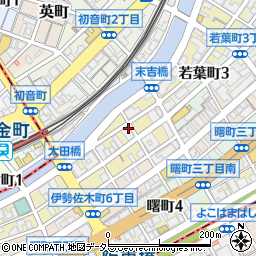 神奈川県横浜市中区末吉町周辺の地図