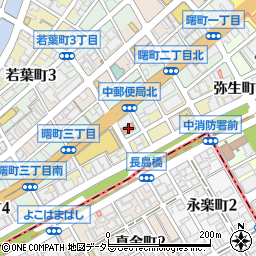 横浜中郵便局 ＡＴＭ周辺の地図