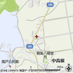 千葉県市原市中高根505周辺の地図
