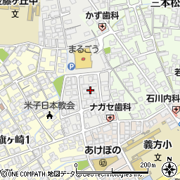 鳥取県米子市三旗町周辺の地図
