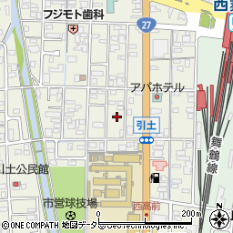 京都府舞鶴市引土170周辺の地図