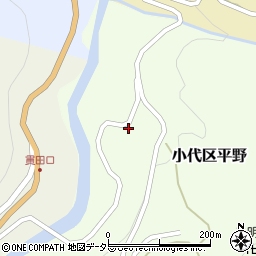 兵庫県美方郡香美町小代区平野56周辺の地図