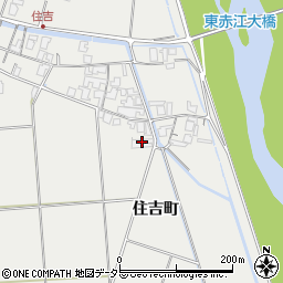 島根県安来市赤江町住吉町1359周辺の地図