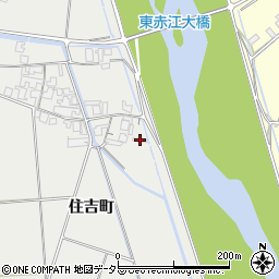 島根県安来市赤江町住吉町1981-1周辺の地図