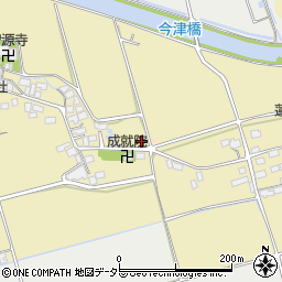 滋賀県長浜市湖北町今西2078周辺の地図