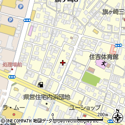 鳥取県米子市旗ヶ崎7丁目20周辺の地図