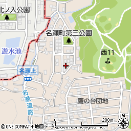 神奈川県横浜市戸塚区名瀬町2908周辺の地図