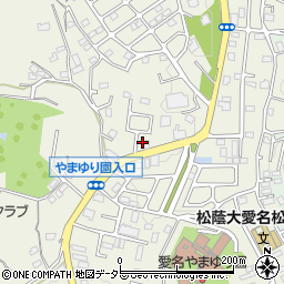 神奈川県厚木市愛名516周辺の地図