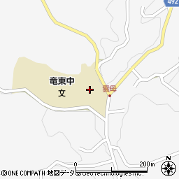 飯田市立竜東中学校周辺の地図