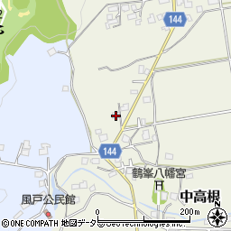 千葉県市原市中高根1205周辺の地図