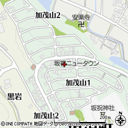 岐阜県加茂郡坂祝町加茂山周辺の地図