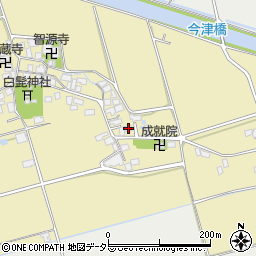 滋賀県長浜市湖北町今西635周辺の地図