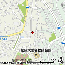 神奈川県厚木市愛名1373-2周辺の地図