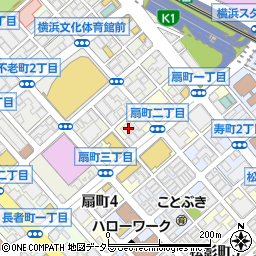 株式会社銭高組　横浜支店周辺の地図