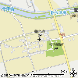 滋賀県長浜市湖北町今西605周辺の地図