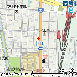 京都府舞鶴市引土160周辺の地図
