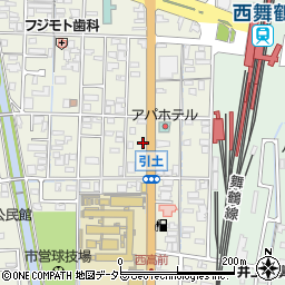 京都府舞鶴市引土160周辺の地図