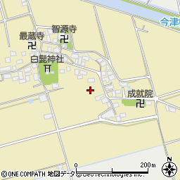 滋賀県長浜市湖北町今西475周辺の地図