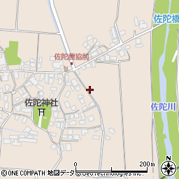 鳥取県米子市淀江町佐陀476-4周辺の地図