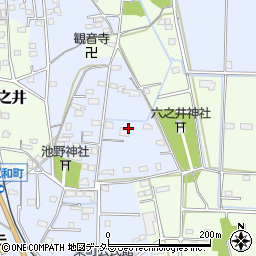 毘沙門院周辺の地図