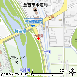 竹田橋周辺の地図